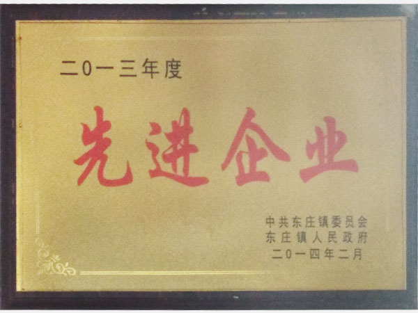 二零一三年度先进企业